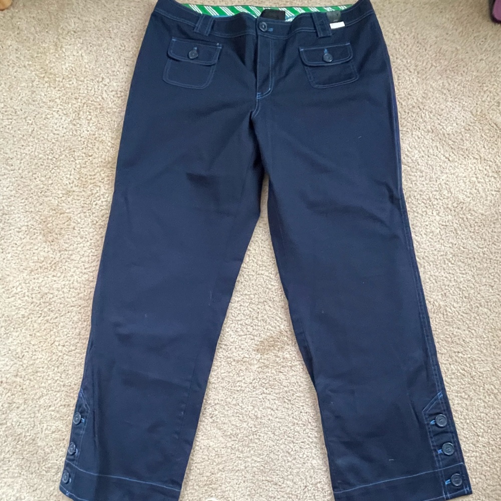 Lane Bryant 20W Navy Blue pants